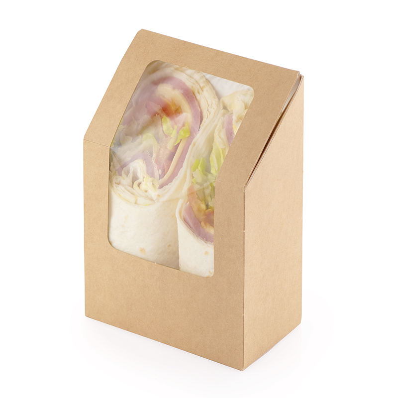 Упаковка для роллов DoEco "ROLL",Крафт — изображение 3